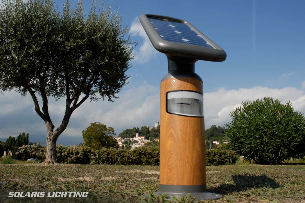  Borne à énergie solaire pour l'éclairage de parcs et jardins 