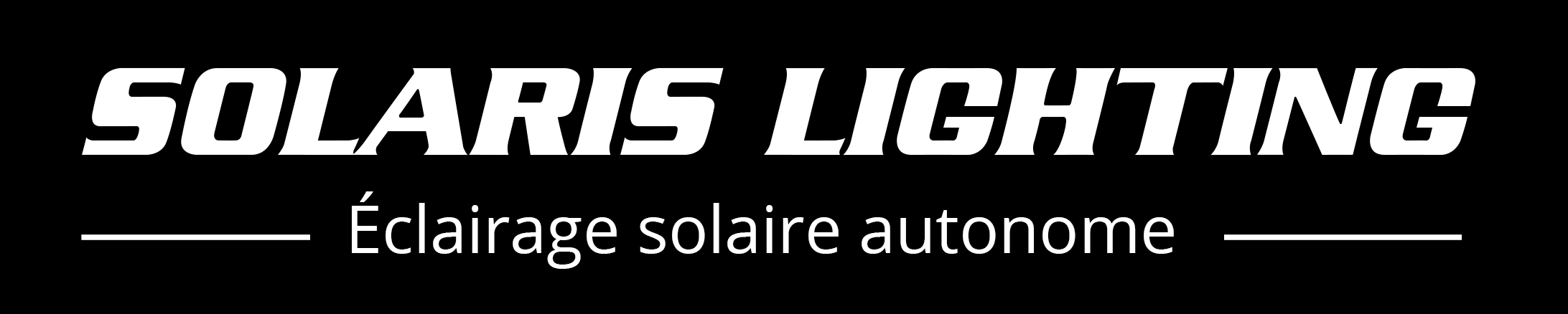 Solaris Ligthing / Mobilier urbain & éclairage solaire autonome